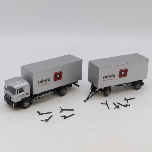 AMW / AWM 1:87 Nr.: 5512.61 MAN F90 Hängerzug rohde, siehe Bilder o. EB7948