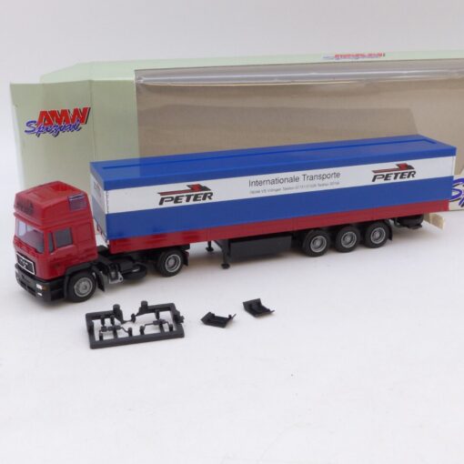 AWM / AMW 1:87 Nr.: 70257 MAN F2000 Sattelzug Peter, in EVP EB7350
