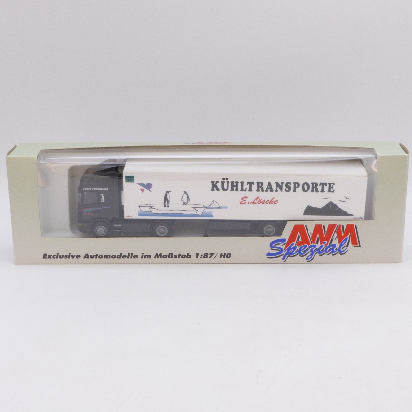 AWM / AMW 1:87 Nr.: 71410 Scania 144L Sattelzug E. Lösche, in OVP EX804 – Bild 4