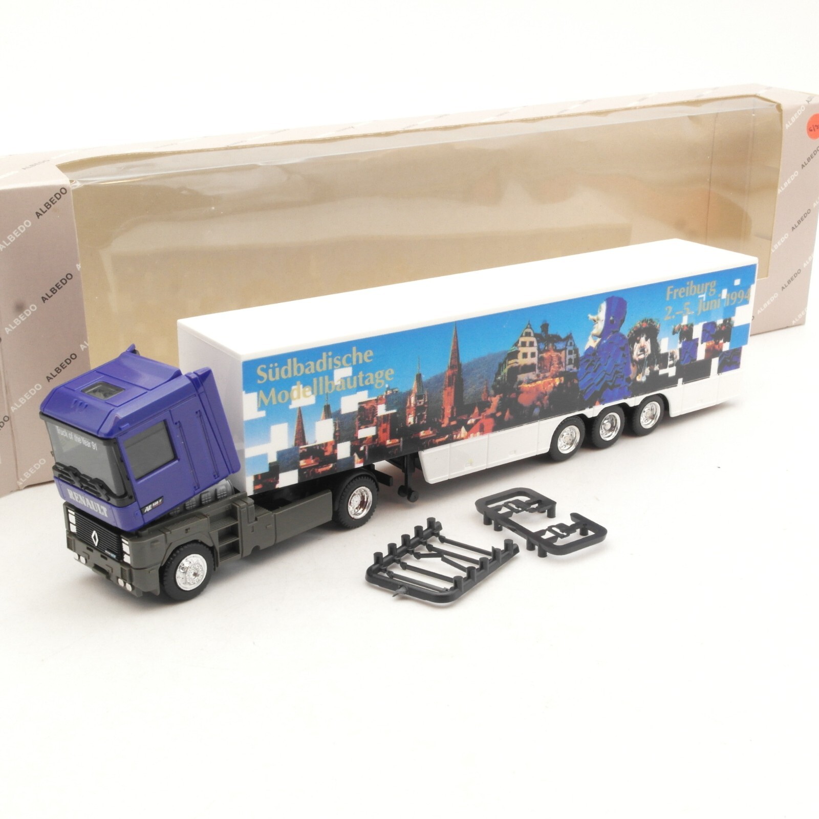 Albedo 1:87 200322 Renault Sattelzug Südbadische Modellbautage in OVP RA8418
