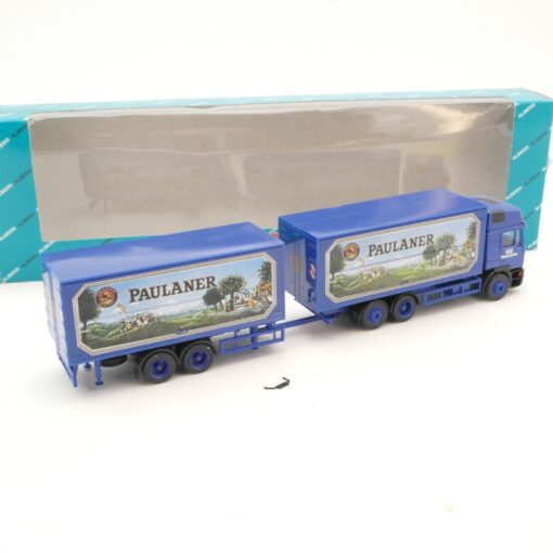 Albedo 1:87 200356 MAN Hängerzug Paulaner in OVP QR1190 – Bild 3