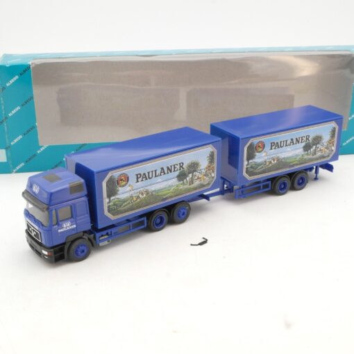 Albedo 1:87 200356 MAN Hängerzug Paulaner in OVP QR1190