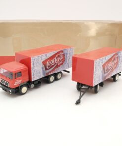 Albedo 1:87 MAN Hängerzug Coca Cola Coke in OVP RG9179