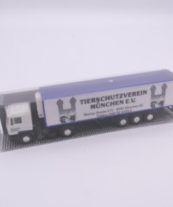 Albedo 1:87 MAN Sattelzug Tierschutzverein München neuwertig in OVP RT470