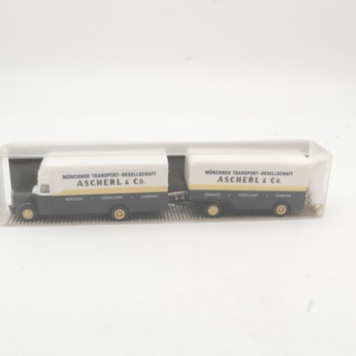 Albedo 1:87 MB Hängerzug Ascherl & Co in OVP QR7509 – Bild 3