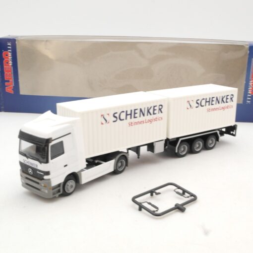 Albedo 1:87 MB Sattelzug Schenker Stinnes Logistics in OVP QR838