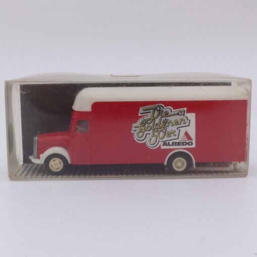 Albedo 1:87 Mercedes L311 Möbelkoffer Die goldenen 50er in OVP EX3075