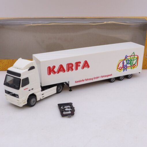 Albedo 1:87 Sondermodell: Volvo FH16 Sattelzug KARFA, in EVP EB7772