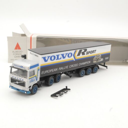 Albedo 1:87 Volvo F12 Sattelzug Vovo R Sport 1980 in OVP RR599