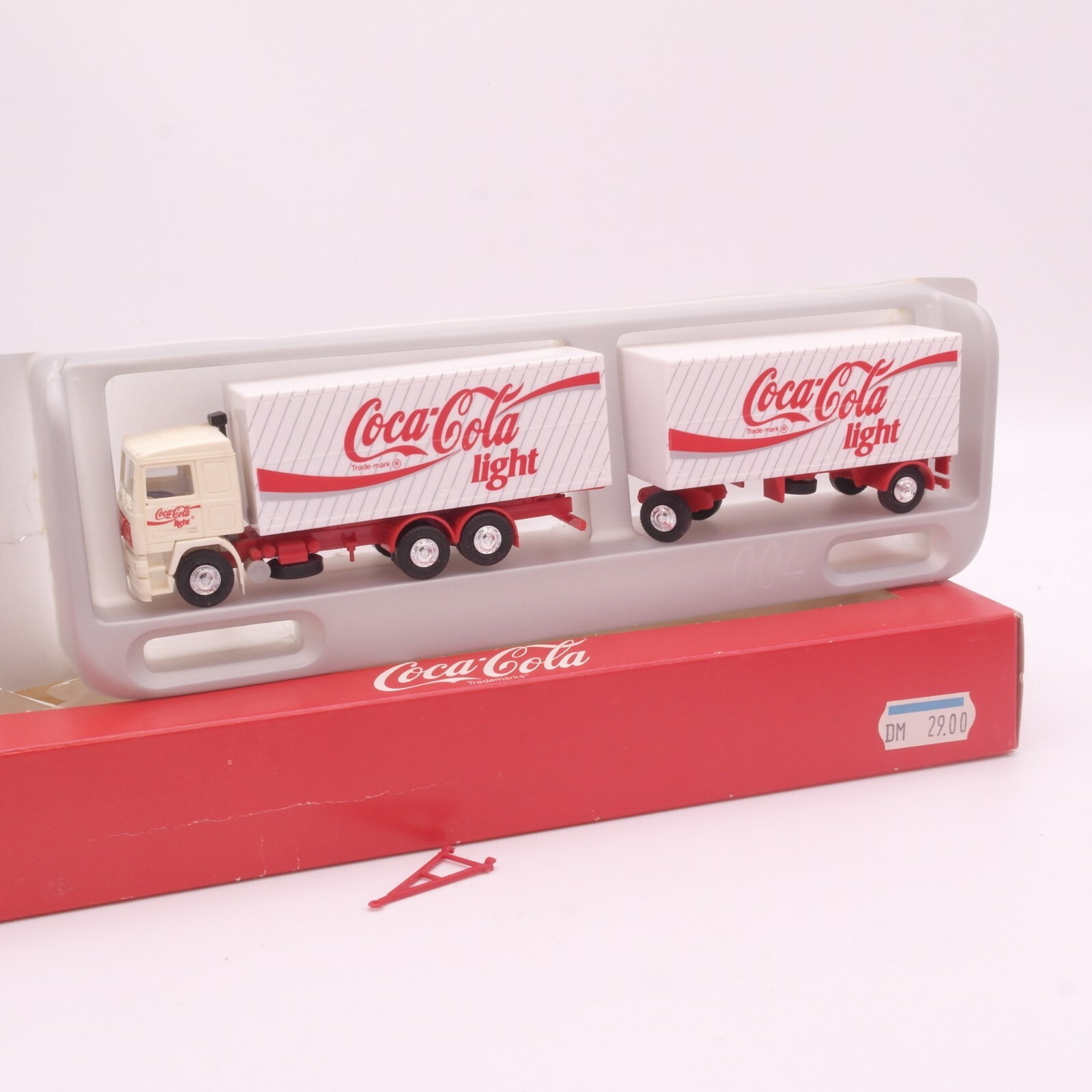 Albedo 1:87 Volvo Hängerzug Coca-Cola light in OVP RT4569 – Bild 3
