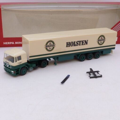 Albedo / Herpa 1:87 MAN F2000 Sattelzug Holsten, in EVP EB7449