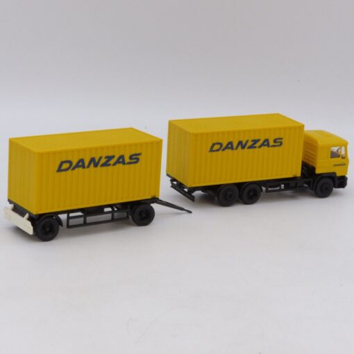 Albedo / Herpa 1:87 MAN F90 Hängerzug DANZAS, siehe Bilder o. EB7938 – Bild 3