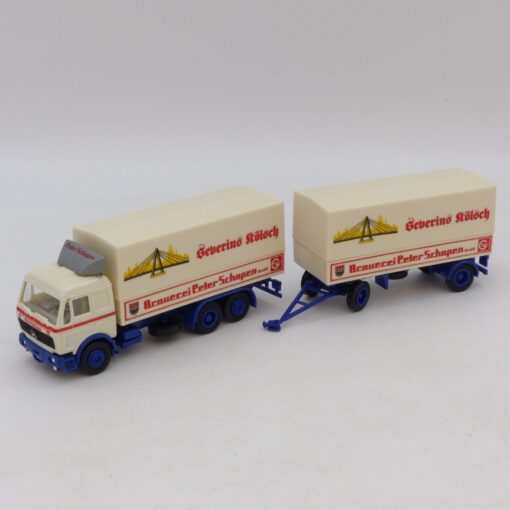 Albedo / Herpa 1:87 MB NG Hängerzug Severinus Kölsch, siehe Bilder o. EB8125