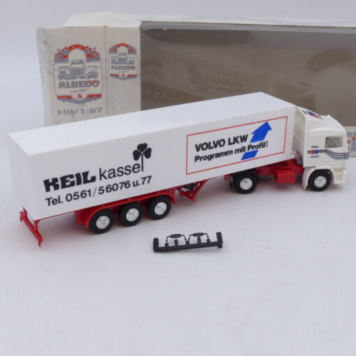 Albedo / Herpa 1:87 Werbemodell: Volvo F10 Sattelzug Keil Kassel, in OVP EB1904 – Bild 3
