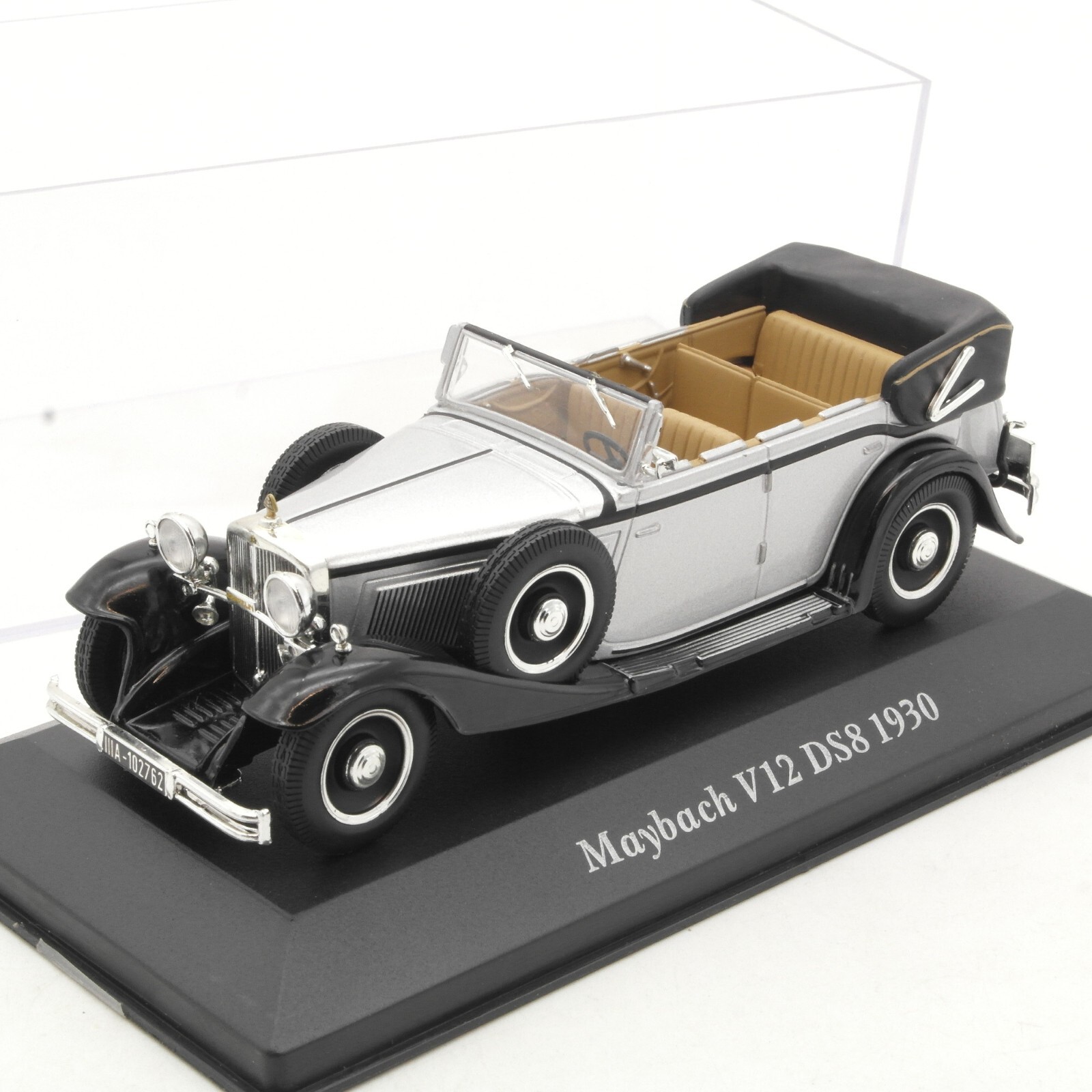 Altaya 1:43 Maybach V12 DS8 1930 in PC Box RA5977