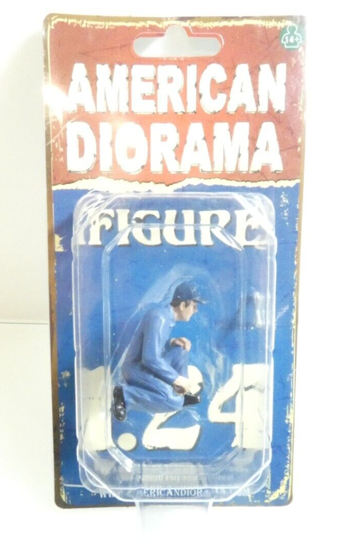 American Diorama 1:24 Mechaniker Juan Radfigur Schlüssel in OVP RG3988