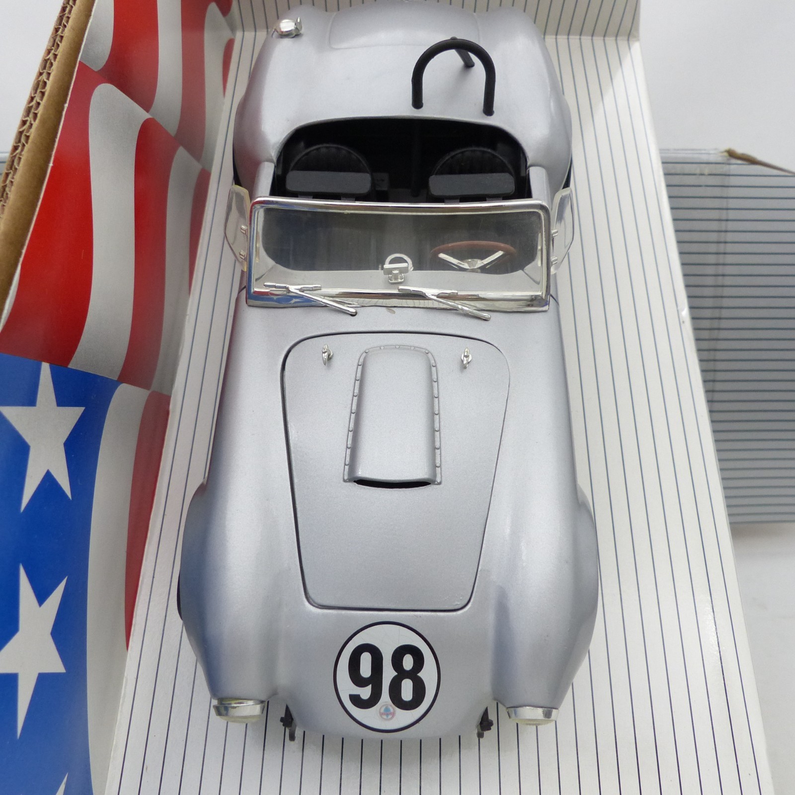 American Muscle ERTL 1:18 7737 Shelby Cobra Street 427 S/C #98 in OVP EX8299 – Bild 5