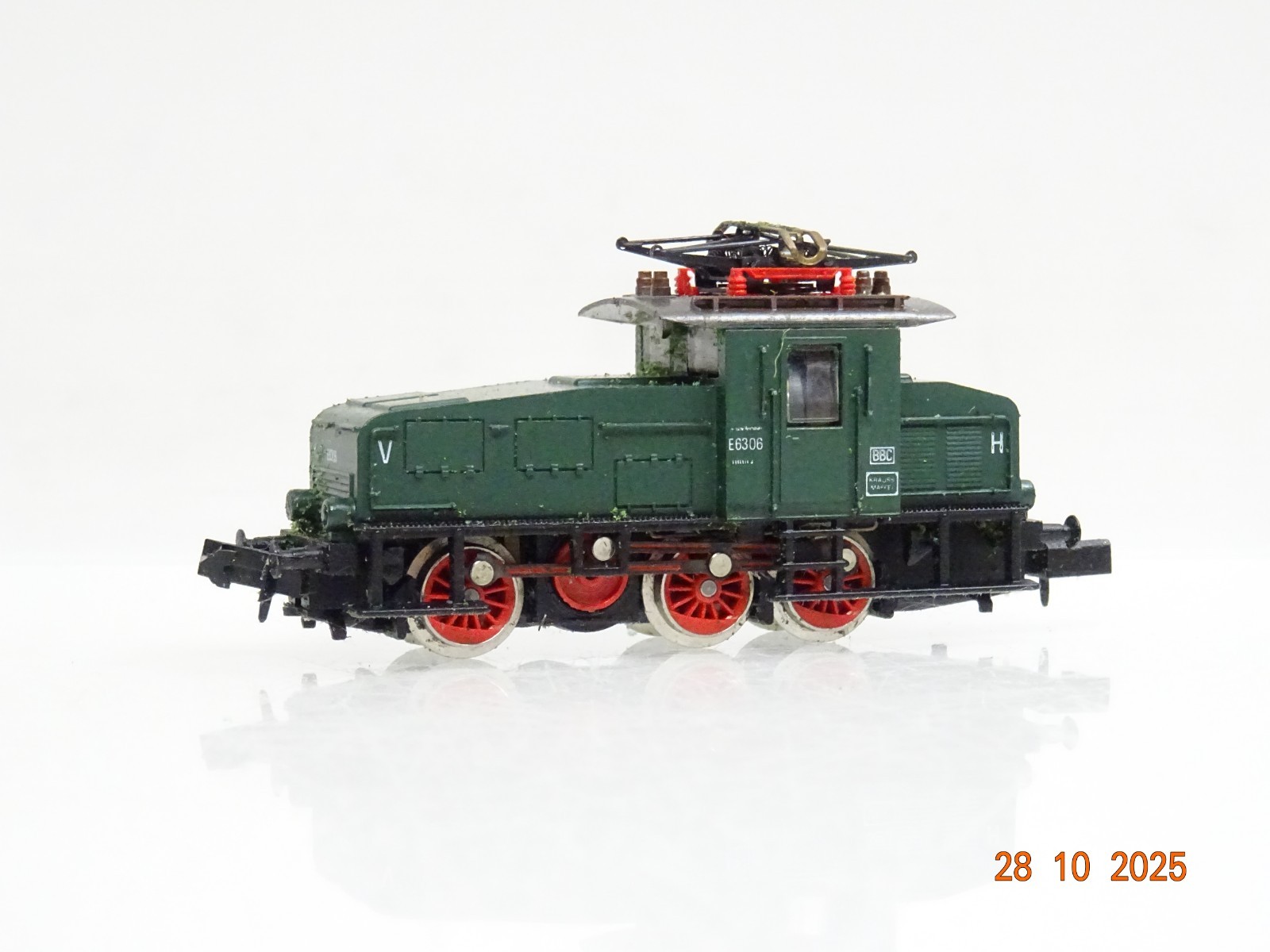 Arnold N 2461 E-Lok E 63 06 der DR JL3866 o.