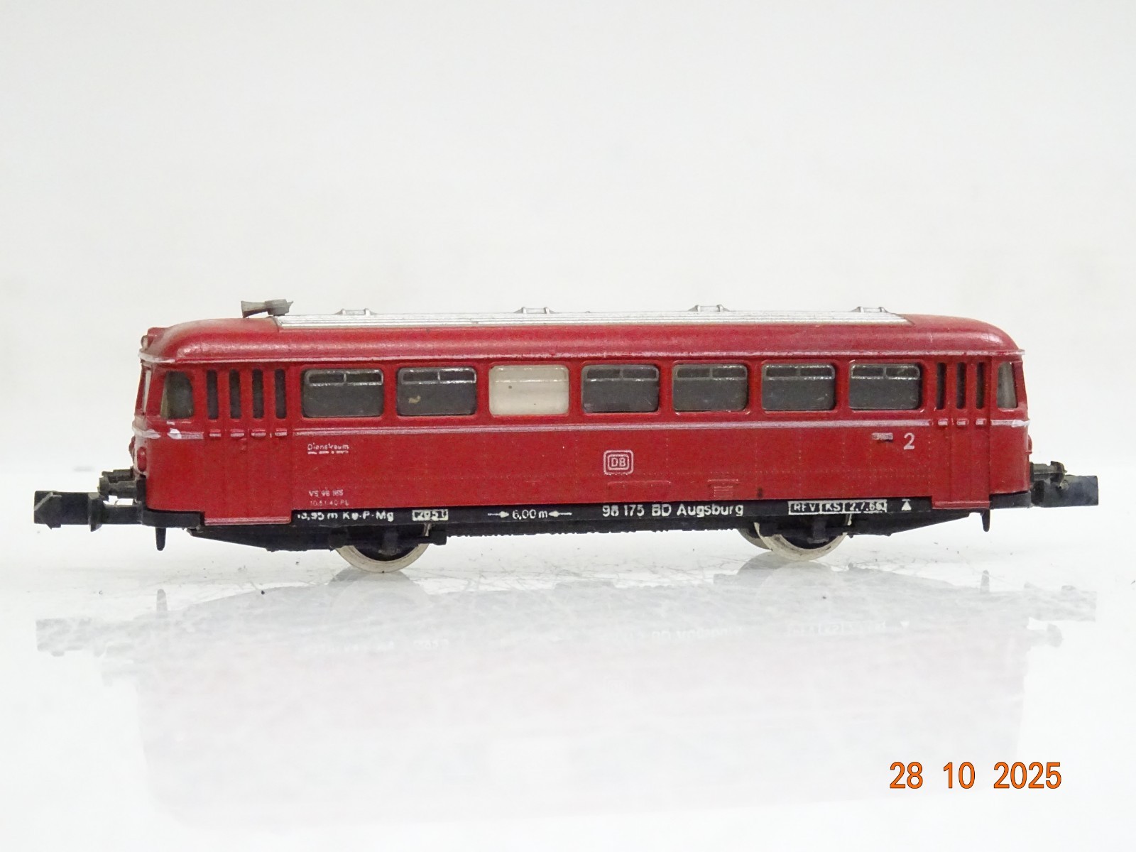 Arnold N 2912 Schienenbus Beiwagen VS 98 175 der DB JL3889 o. – Bild 3