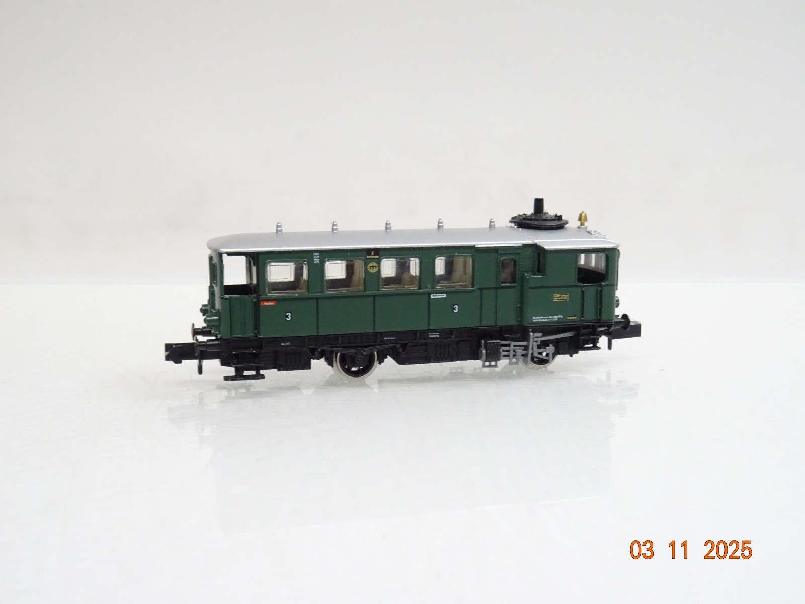 Arnold N 2923 Dampftriebwagen Kittel der DRG in OVP JL4070 – Bild 3