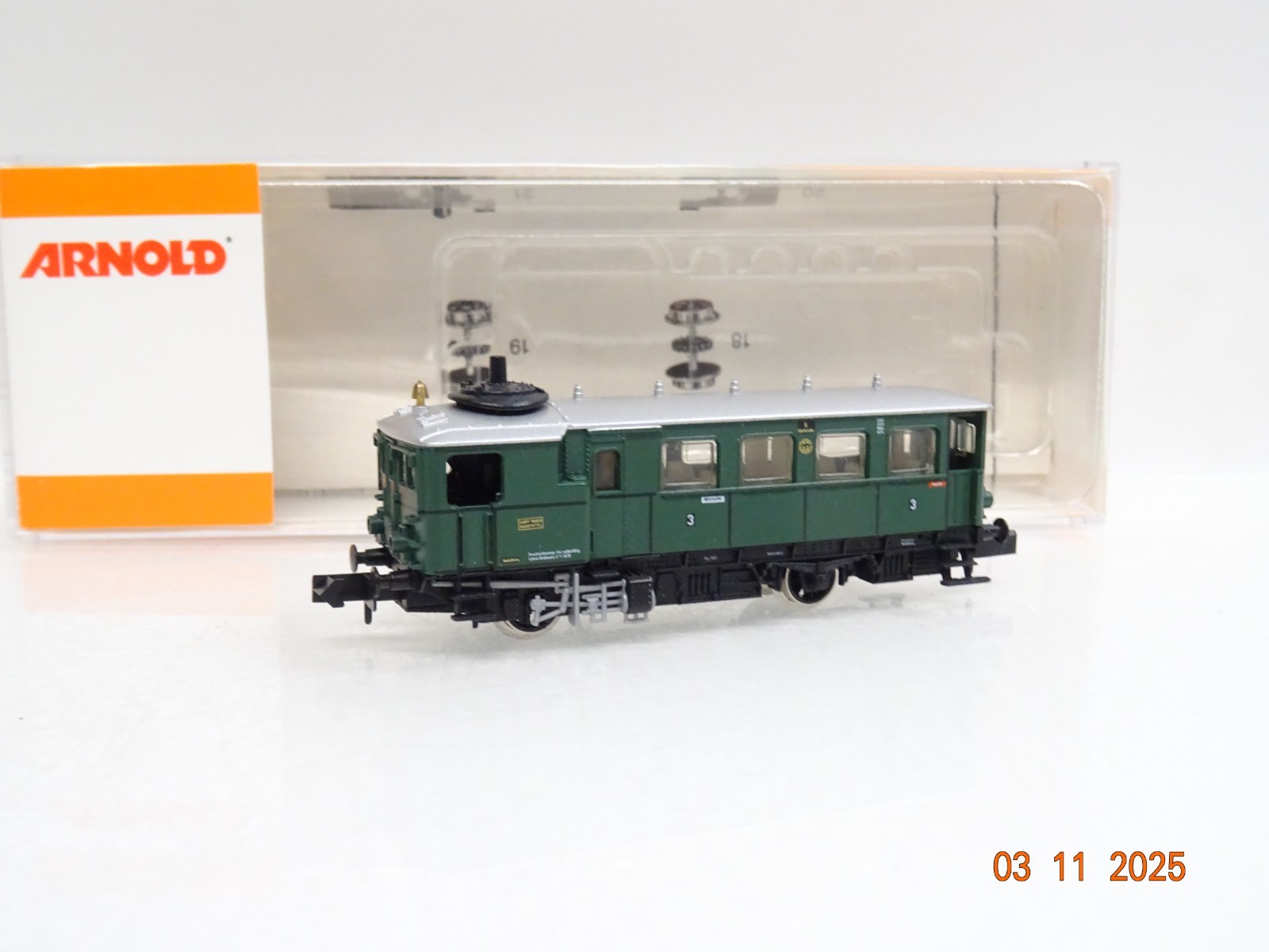 Arnold N 2923 Dampftriebwagen Kittel der DRG in OVP JL4070