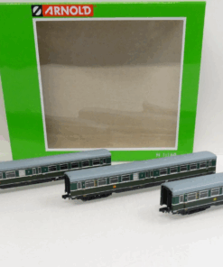 Arnold N HN4191 Reisezugwagen-Set 3tlg. Lowa E5 der DR neuwertig in OVP JL567