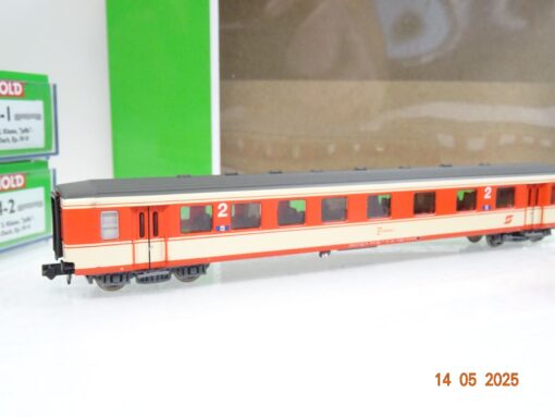 Arnold N HN4374 Österreich Schlierenwagen-Set 2tlg. der ÖBB in OVP JL631 – Bild 4