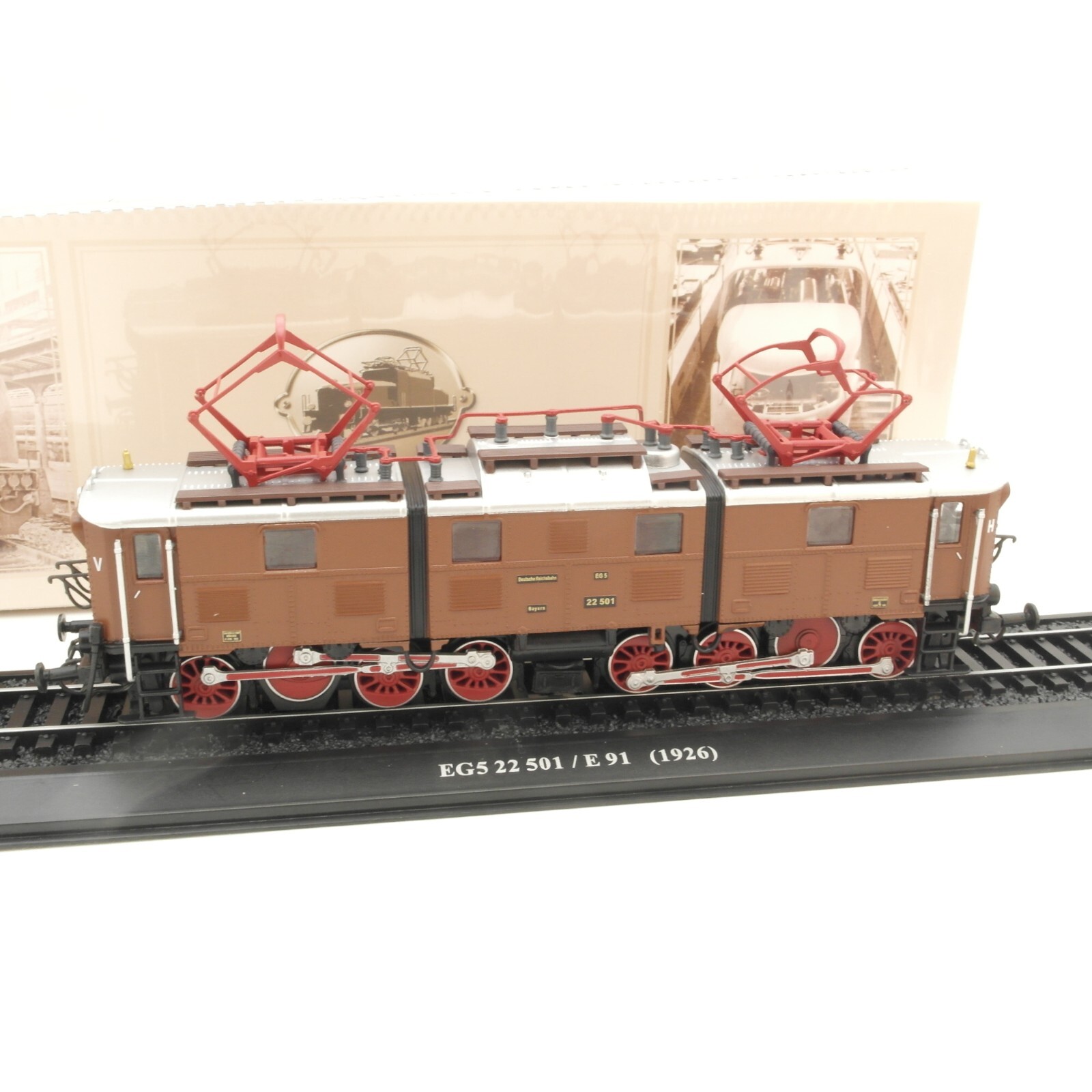 Atlas 1:87 7 153 106 Standmodell EG5 22501 / E91 ( 1926 ) in OVP RG8473 – Bild 3