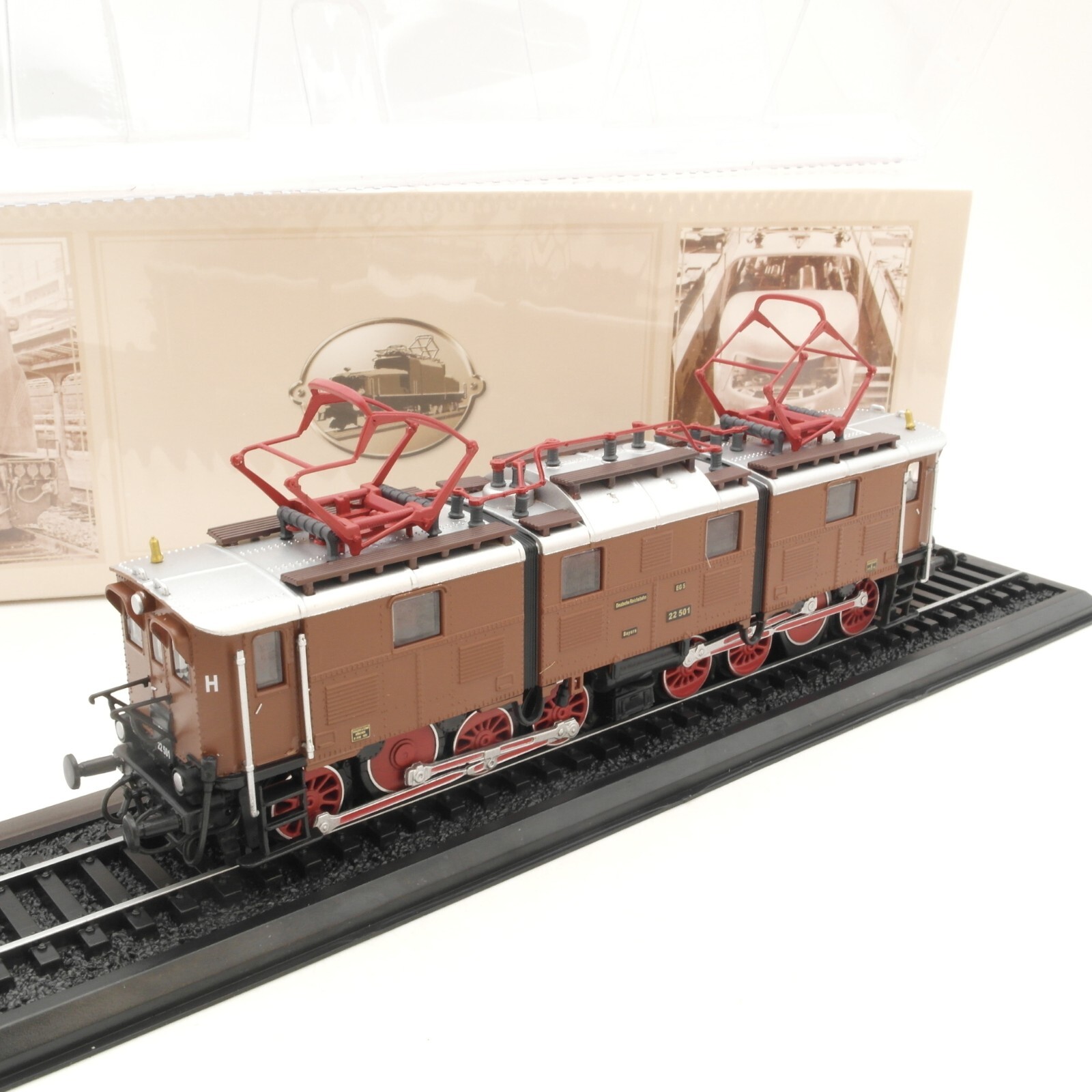 Atlas 1:87 7 153 106 Standmodell EG5 22501 / E91 ( 1926 ) in OVP RG8473 – Bild 4