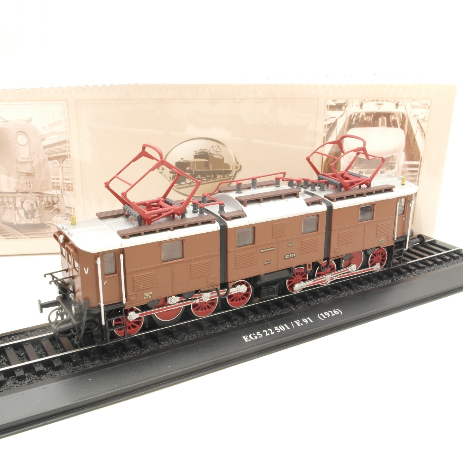 Atlas 1:87 7 153 106 Standmodell EG5 22501 / E91 ( 1926 ) in OVP RG8473