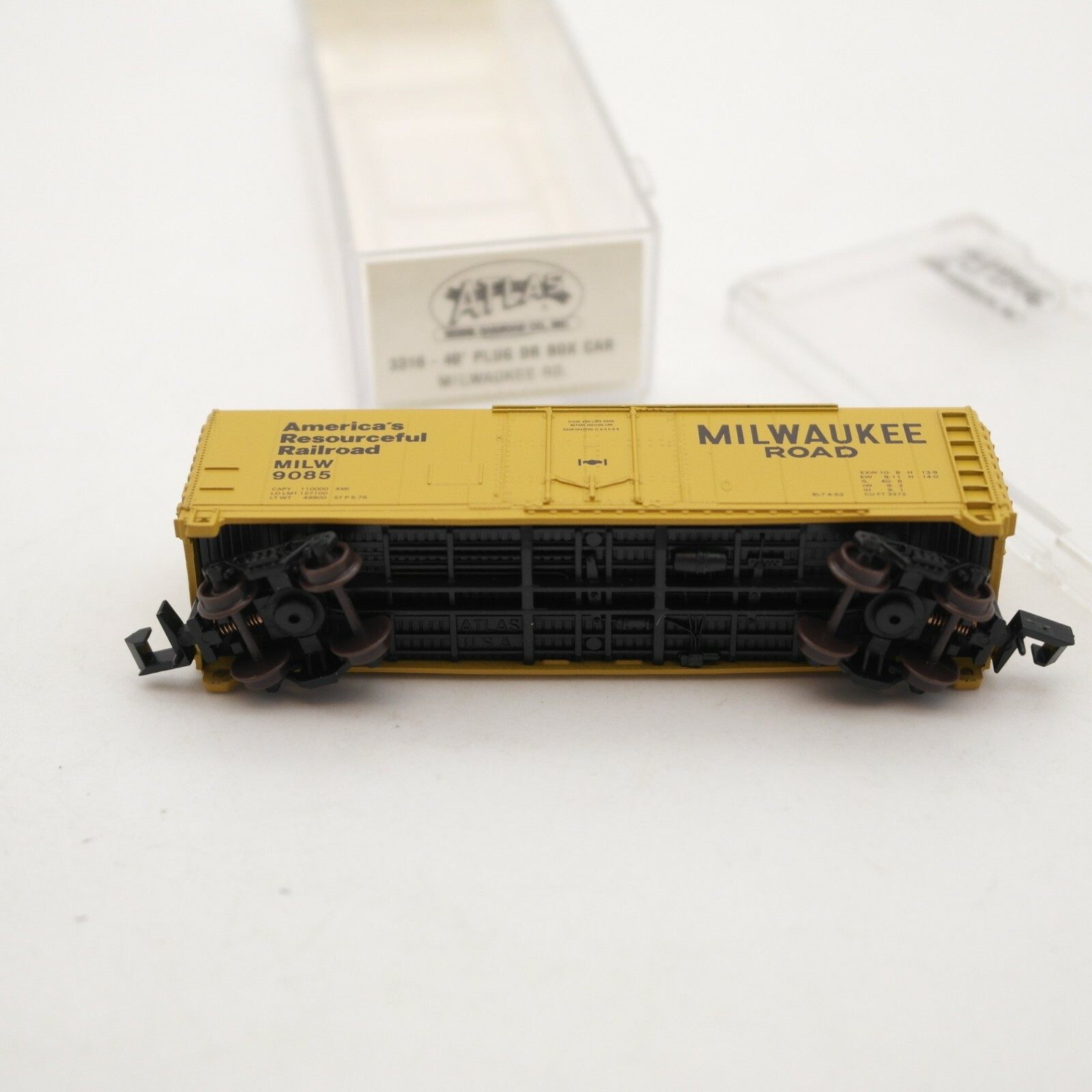Atlas N 3316-40 Güterwagen Milwaukee Road in OVP RI5053 – Bild 3