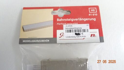 Auhagen H0 41 610 Bahnsteigverlängerung in OVP RR1304 – Bild 3
