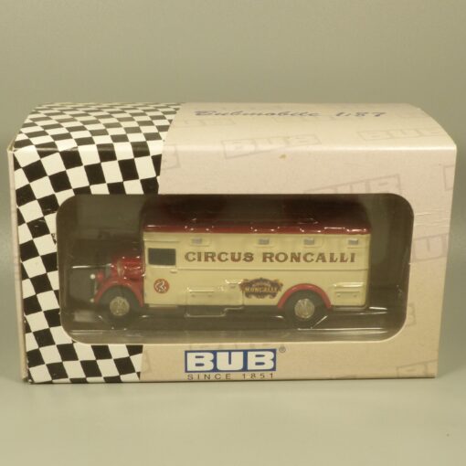 BUB 1:87 07352 Edition 2012 NAG Büssing Circus Roncalli in OVP EX5829 – Bild 4