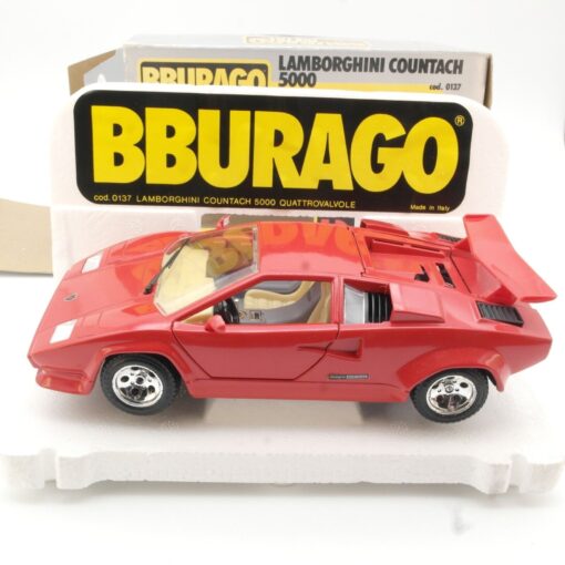 Bburago 1:24 0137 Lamborghini Countach 5000 in OVP QR4620 – Bild 3