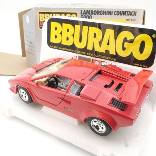Bburago 1:24 0137 Lamborghini Countach 5000 in OVP QR4620 – Bild 4