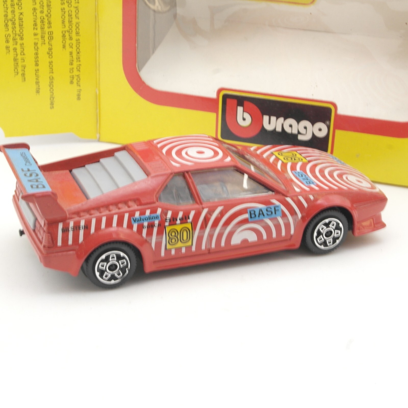 Bburago 1:43 4105 BMW M1 Imsa #80 in OVP QR7383 – Bild 3