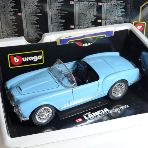 Bburago / Burago 1:18 3010 Lancia Aurelia B 24 Spider hellblau in OVP EX3483