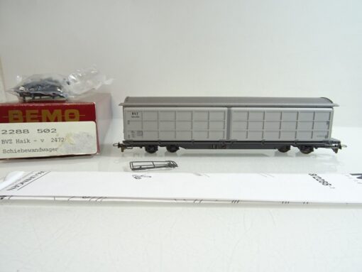 Bemo H0m 2288 502 Schiebewandwagen der BVZ in OVP PR1597 – Bild 4