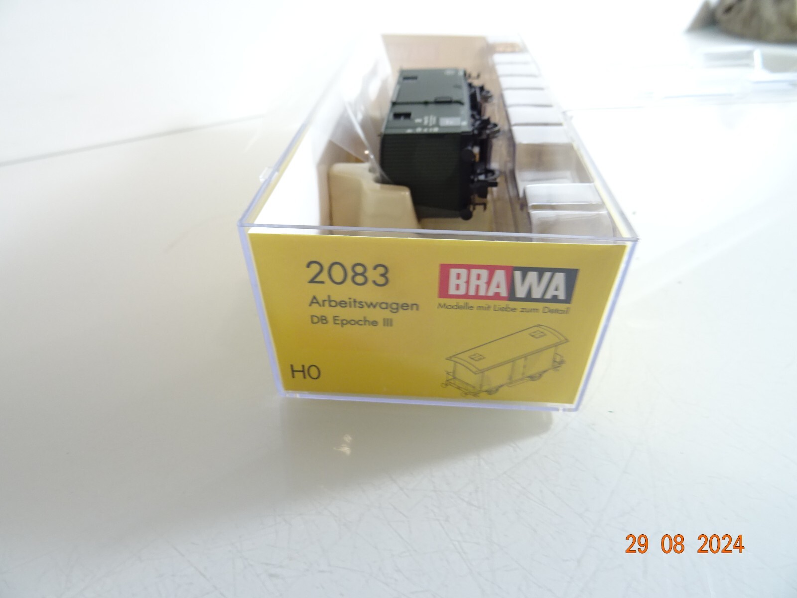 Brawa H0 2083 Arbeitswagen der DB neuwertig in OVP PR2334 – Bild 3