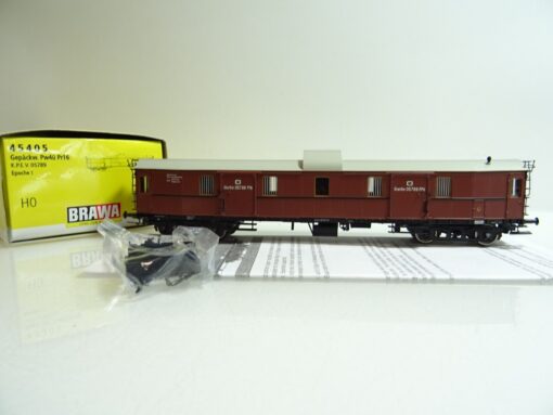Brawa H0 45405 Gepäckwagen der K.P.E.V. in OVP PR1043
