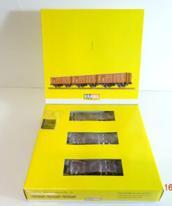 Brawa H0 48205 gedecker Güterwagen G10 3er Set der DB in OVP TF1111