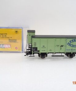 Brawa H0 49876 gedeckter Güterwagen Staatl. Fachinger der DB in OVP PR7770