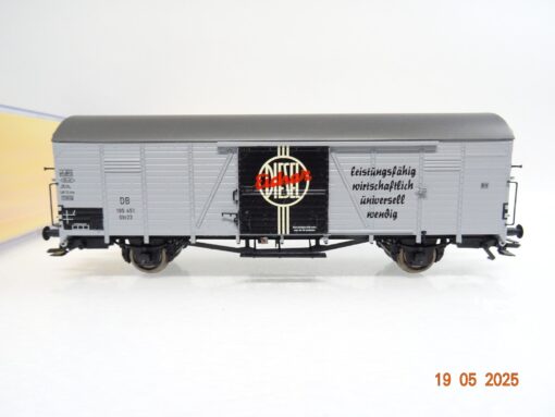 Brawa H0 50485 gedeckter Güterwagen Eicher Traktor der DB in OVP PR7773 – Bild 3