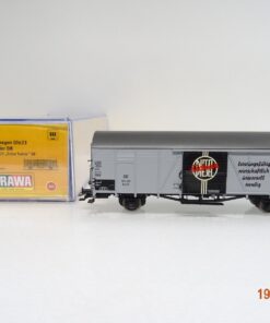 Brawa H0 50485 gedeckter Güterwagen Eicher Traktor der DB in OVP PR7773