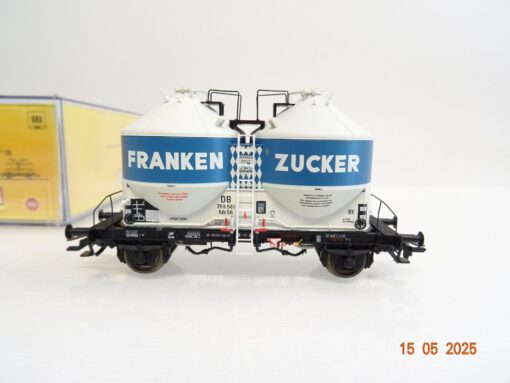 Brawa H0 50576 Staubbehälterwagen Franken Zucker der DB in OVP PR7668 – Bild 3
