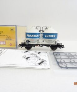 Brawa H0 50576 Staubbehälterwagen Franken Zucker der DB in OVP PR7668