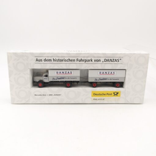 Brekina 1:87 006765 Mercedes-Benz L 5000 Lastzug Danzas in OVP QR8805