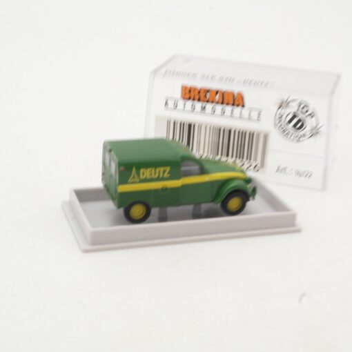 Brekina 1:87 14122 Citroen 2CV AZU Deutz Ente neuwertig in OVP QR9226 – Bild 3