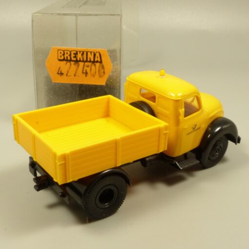 Brekina 1:87 22400 Magirus Mercur Kurzpritsche Bundespost in OVP EX7221 – Bild 3