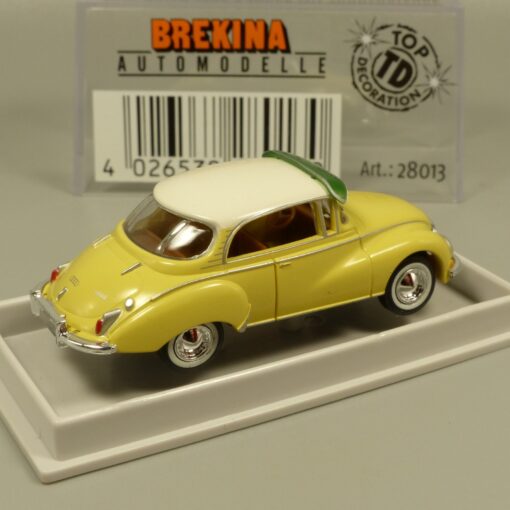 Brekina 1:87 28013 Auto Union 1000 S Coupe mit Sonnenblende in OVP EX7261 – Bild 3